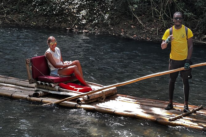 (Martha Brae River) Bamboo Rafting - Arriving at the Martha Brae River entrance