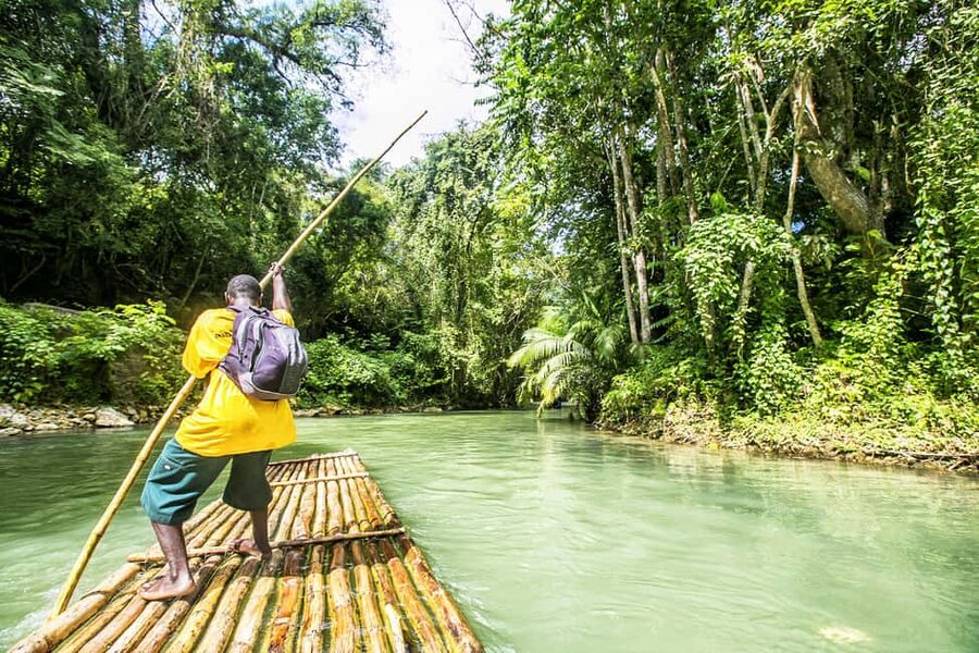 Martha Brae River Rafting Private trip - Leaving Montego Bay for the river