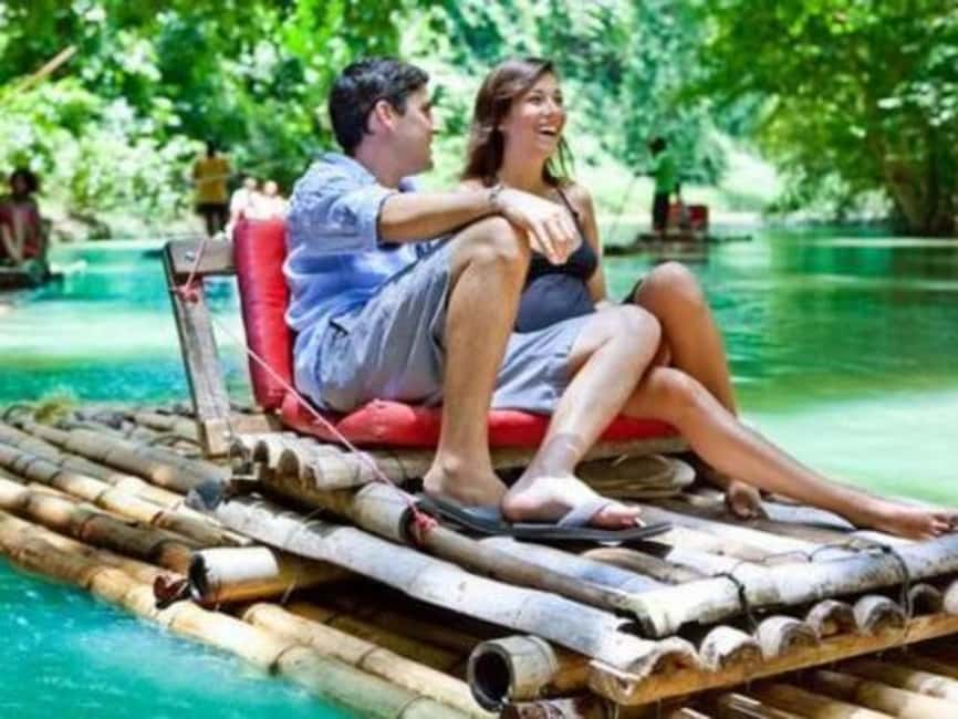 Martha Brea Rafting Ticket 1 - The Bamboo Raft Makes the Ride Special