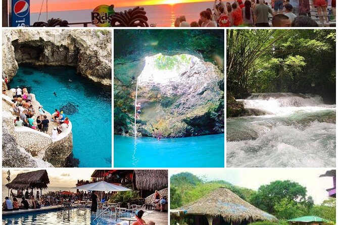 Mayfield Falls, Blue Hole & Rick's Café Tours/Weed Farm option - Rick’s Café in Negril: a famous final stop