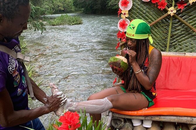 Montego Bay Bamboo Rafting and Hip Strip Private Tour - Lethe and the Great River rafting stop