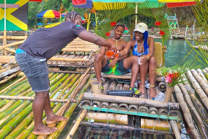 Montego Bay: Bamboo Rafting with Limestone Massage & Shopping - The limestone foot massage at the end