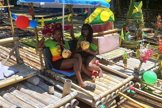 Montego Bay Bamboo River Rafting and Limestone Massage - Private transportation and personal service
