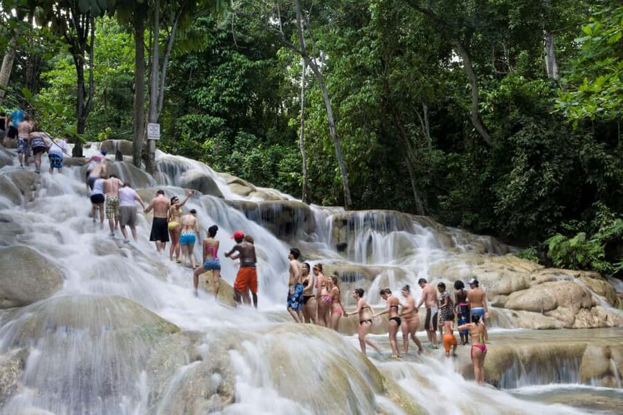 Montego Bay: Blue Hole, Dunn’s River, and Beach Club Trip - Transport, pickup times, and the long day