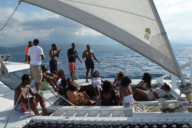 Montego Bay Catamaran Cruise and Snorkeling Tour from Falmouth - Snorkeling in the Caribbean Sea