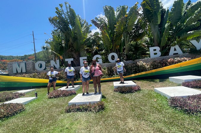 Montego Bay City Highlights Tour and Shopping with Bamboo Rafting - Montego Bay views and a local beach stop