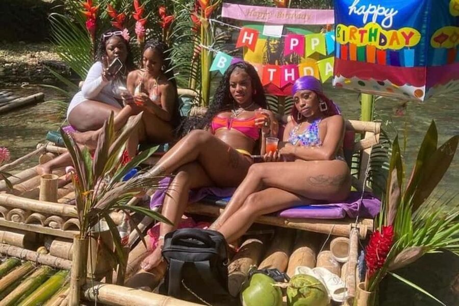 Montego Bay, Jamaica: Bamboo Rafting with Foot Massage - The guides shape the whole outing