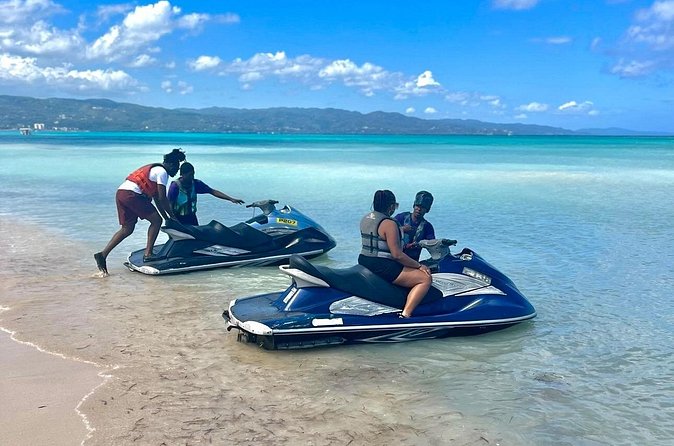 Montego Bay Jet Ski and ATV Combo - Tropical Bliss Beach and the 30-minute jet ski ride