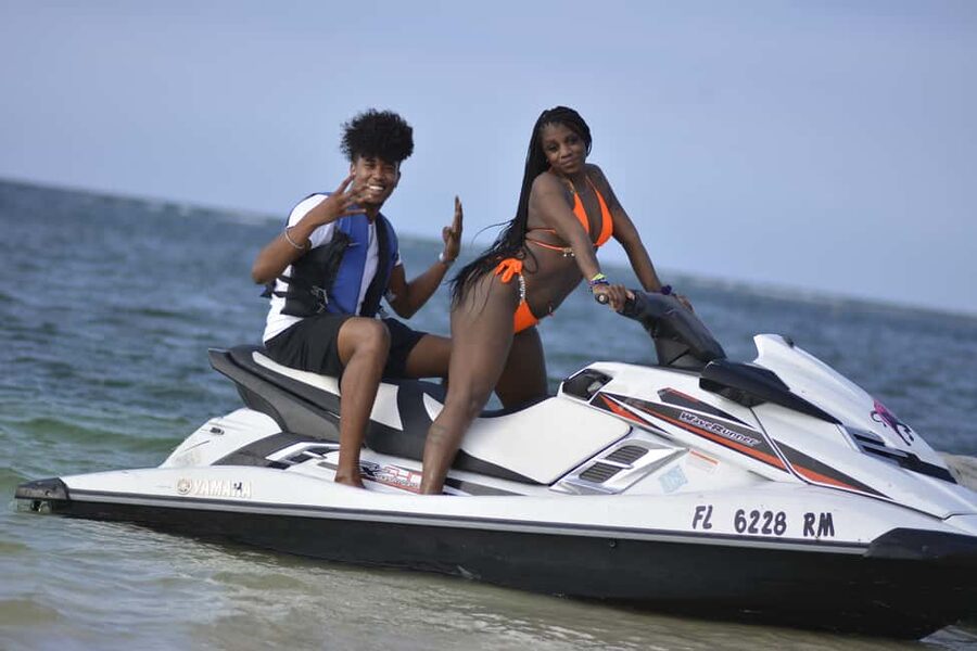 Montego Bay: Jet Ski & Beach with Private Transport - Learning the jet ski before you ride