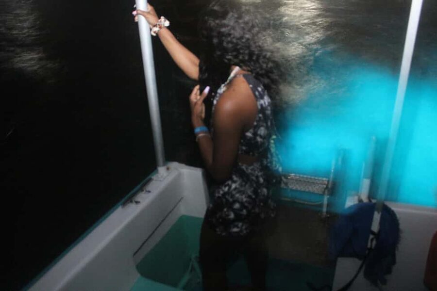 Montego Bay: Luminous Lagoon Evening Boat Tour - What the guide and boat crew add