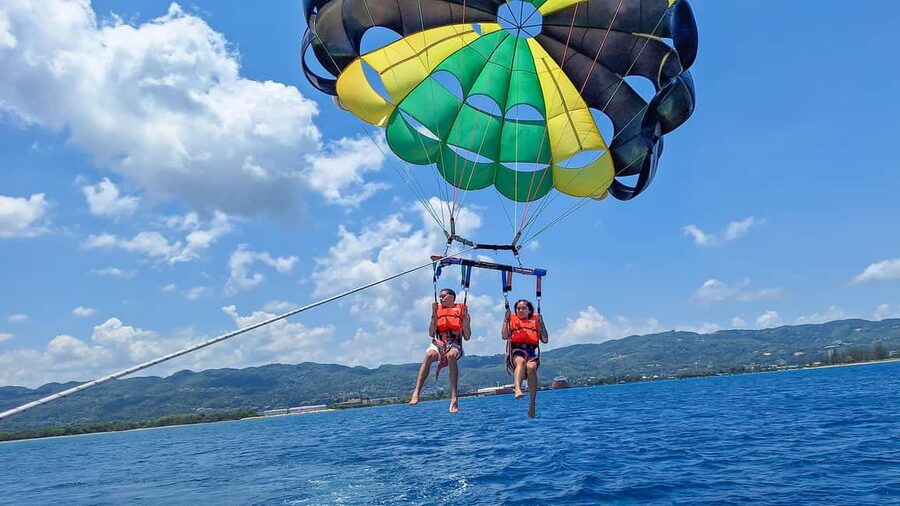 Montego Bay: Parasailing and Jet Ski Combo with Pickup - The Human Side of the Outing