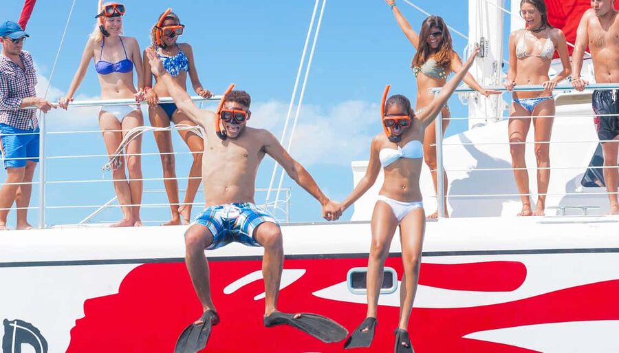 Montego Bay: Reggae Family Catamaran Cruise with Snorkeling - What the three-hour cruise is really like