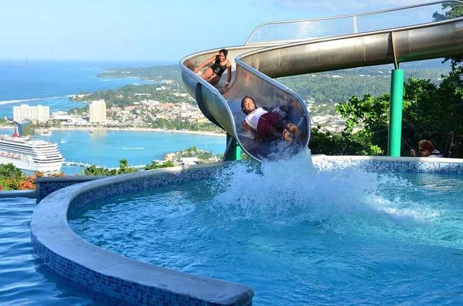 Mystic Mountain Canopy Experience From Montego Bay - The 1,000-meter bobsled run