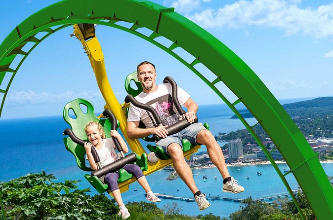 Mystic Mountain Unlimited Bobsled & Raggamuffin - Pool, rope course, and climbing wall