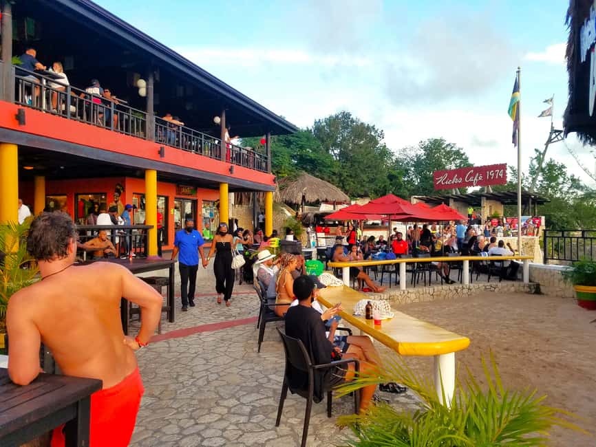 Negril Beach Experience & Rick's Cafe from Montego Bay - Trying Jerk Chicken and Local Jamaican Food