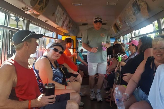 Negril One Love Bus Bar Crawl - Following the cliffs toward local bars
