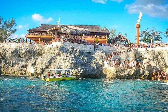 Negril Ricks cruise PLUS Booby Cay Lobster & Cave Snorkeling - Snorkeling inside the Negril pirate caves