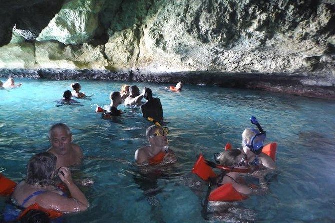 Negril Ricks cruise PLUS Booby Cay Lobster & Cave Snorkeling - Booby Cay and the charcoal-cooked lunch