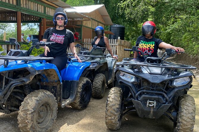No driver’s license required Atv ride with transportation. - Safety orientation before the engine starts