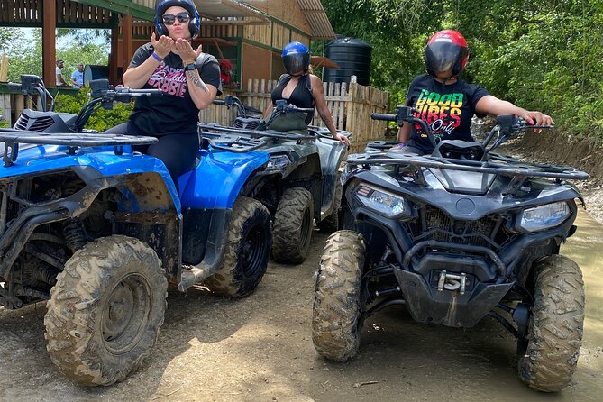 No driver’s license required Atv ride with transportation. - The value of $140 per person