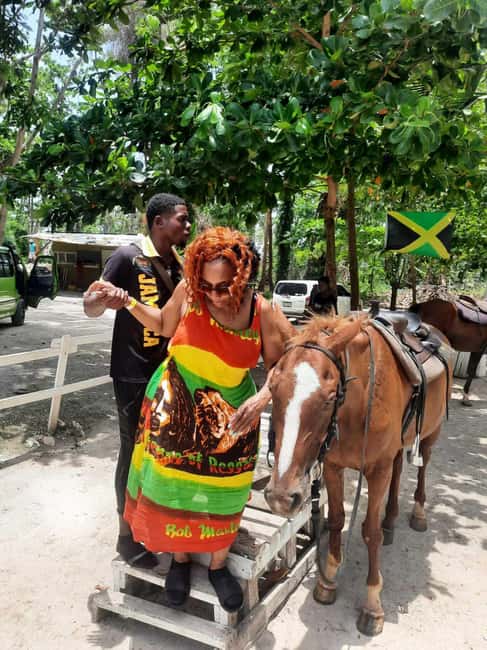 Ocho Rios : Bamboo River Rafting and HorseBack Riding - Pickup from Ocho Rios hotels and the cruise port