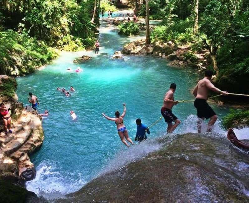 Ocho Rios: Blue Hole, Dunn’s River & Reggae Hill Guided Tour - Three Jamaican stops, three different moods