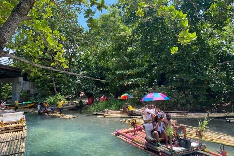 Ocho Rios: Horseback Riding in the Ocean and Bamboo Rafting - White River rafting brings the day’s water adventure