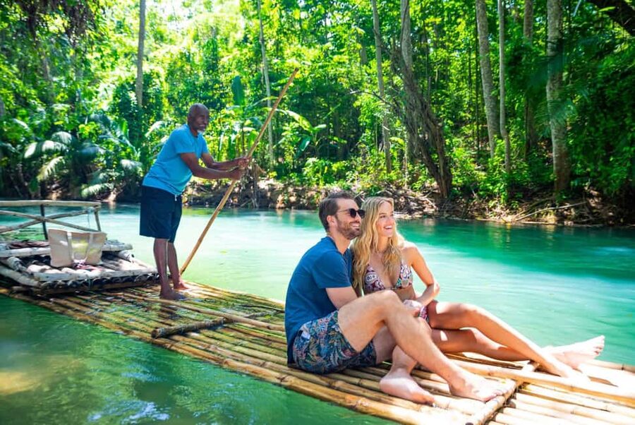 Ocho Rios: Horseback Riding in the Ocean and Bamboo Rafting - Fern Gully turns the drive into part of the tour