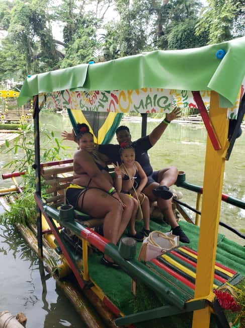 Ocho Rios Jamaica: River Bamboo Rafting Activity - Boarding a Traditional Bamboo Raft