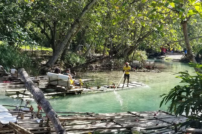Ocho Rios Private Horse Riding, River Tubing and Rafting[Entry fee not included] - White River by bamboo raft