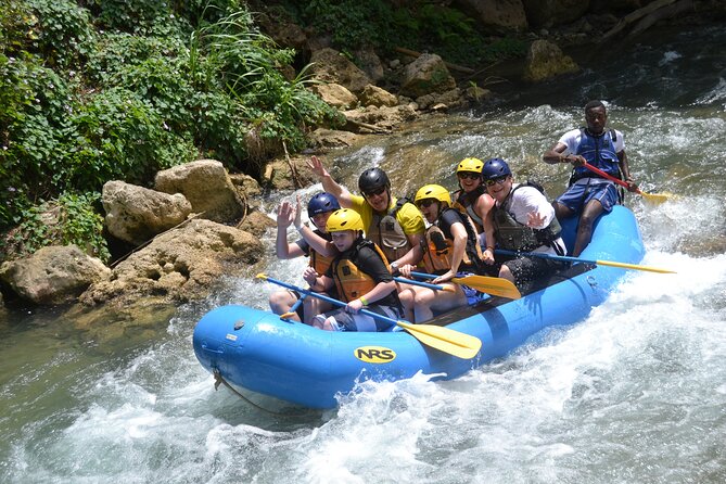 Ocho Rios Shore Excursion: River Rafting and Beach Adventure - Walking upstream and seeing Bengal Falls