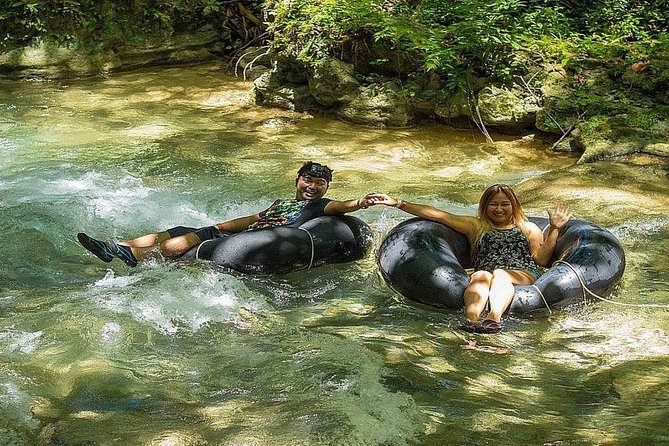 Ocho Rios Water Action Package (Blue Hole, Tubing & Dunns River) - Finishing with 45 minutes on the White River