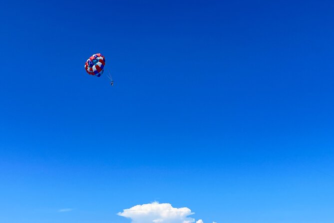 Parasailing above Turquoise Ocean Waters in Montego Bay - What the $113 Price Covers