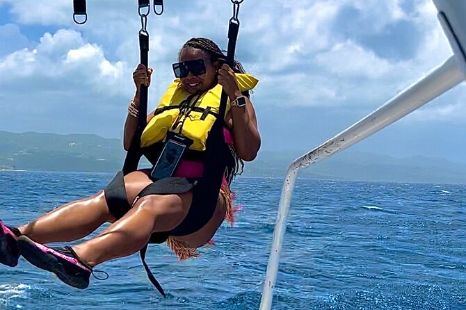 Parasailing Experience in Montego Bay - Flying above Montego Bay for a short, sharp thrill