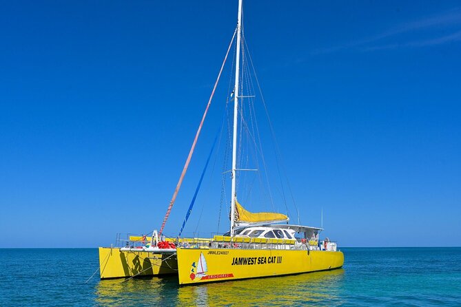 Party Catamaran Sunset Ricks Cafe Negril Open Bar and DJ - Open bar, jerk food, and what the price covers