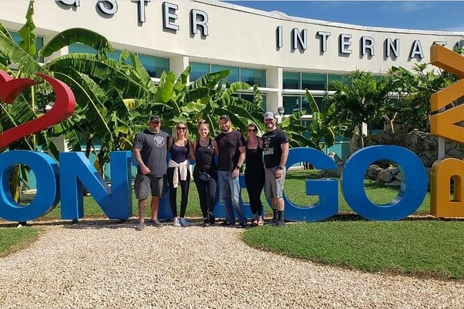 <strong><em>PRIVATE Airport Transfer to HOTELS in around RUNAWAY BAY</em></strong> – Key points to know before you book’ /></p>
<ul>
<li><strong>A private ride for up to four people:</strong> The $130 price covers the group, not each passenger, so it can be good value for a small party.</li>
<li><strong>A name-sign welcome at Montego Bay airport:</strong> Look for the Real Best Tours Jamaica representative after you arrive.</li>
<li><strong>Direct resort drop-off:</strong> You go to Bahia Principe Luxury Runaway Bay, Bahia Principe Grand Jamaica, or another specified accommodation.</li>
<li><strong>Cool drinks on the road:</strong> Water or Red Stripe beer may be available during the transfer.</li>
<li><strong>Optional stops can be arranged:</strong> You can ask about a short sightseeing stop or another preferred pause if you select that option.</li>
<li><strong>Free cancellation up to 24 hours ahead:</strong> Cancellations made within 24 hours are not refunded.</li>
</ul>
<h2 id="meeting-your-driver-at-sangster-international-airport">Meeting your driver at Sangster International Airport</h2>
<p><img width="669" height="446" decoding="async" src=