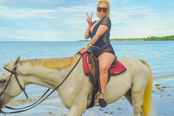 Private ATV, Horse Back Ride & Blue Hole Experience in Ocho Rios - Blue Hole Waterfalls and the choice to jump or relax