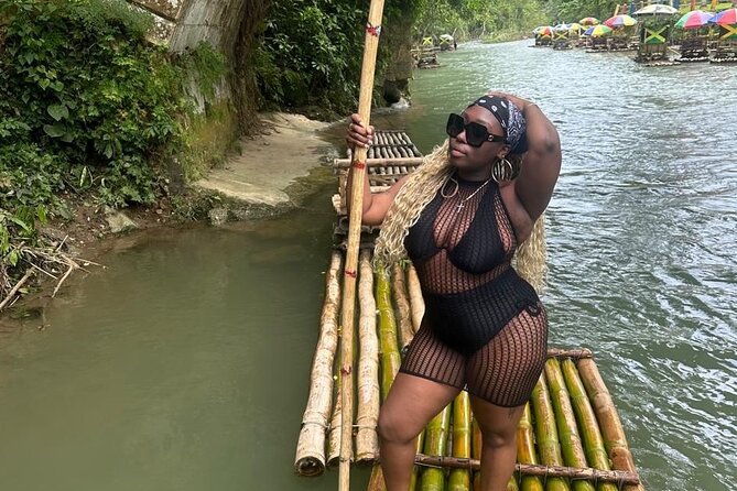 Private Bamboo Rafting in Montego Bay - The return journey upstream