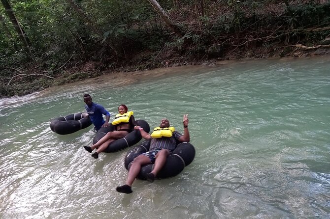 Private Blue Hole and River Tubing from Ocho Rios - The move toward the White River