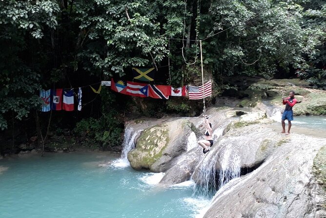 Private Blue Hole and River Tubing from Ocho Rios - Blue Hole: 90 minutes of rope swings and river pools