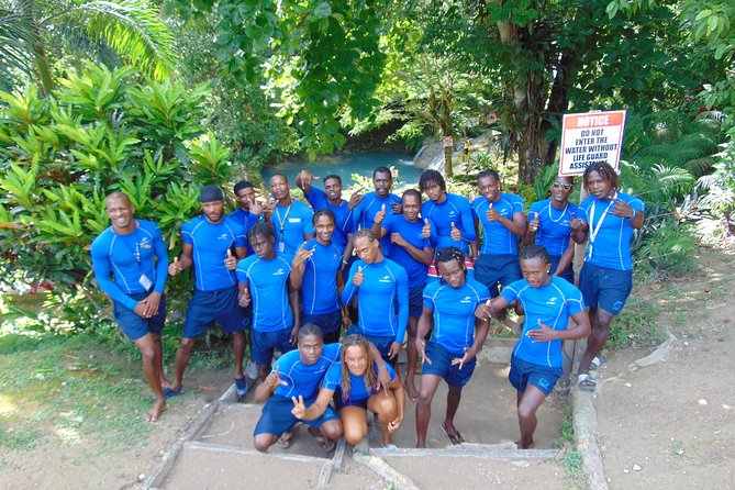 Private Blue Hole & Secret Falls Day Trip plus Shopping from Montego Bay Hotels - Ocho Rios shopping for one hour