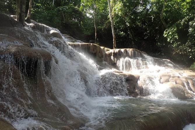 [PRIVATE] Dunn's River Falls, Blue Hole & Secret Falls w/Entrance - Dunn’s River Falls: Jamaica’s classic climb