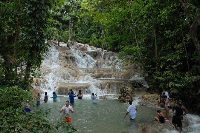 Private Dunns River Falls and Beach Break Excursion from Falmouth - Dunn’s River Falls: the main event in 90 minutes