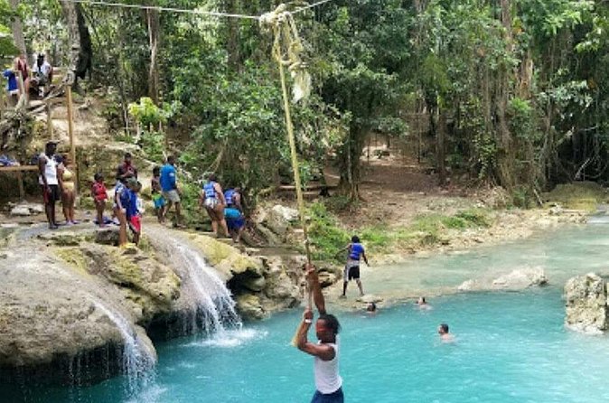 Private Dunns River Falls and Blue Hole from Montego Bay Tour - What the $100 price really buys