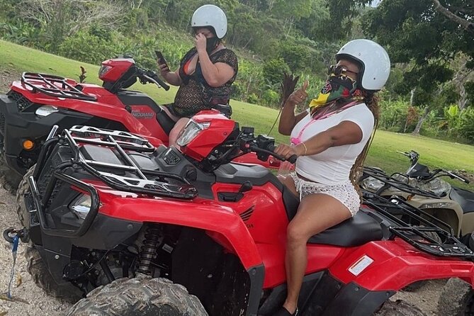 Private Horse Back Riding with ATV Combo. - The ATV ride: 45 minutes in Jamaica’s green hills