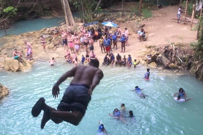 Private Konoko Falls and Blue Hole Combo Tour from Ocho Rios - Konoko Falls Park brings gardens and Taino culture
