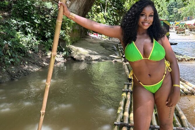 Private Martha Brae River Rafting Tour from Montego Bay - Scotchies brings jerk flavor to the outing