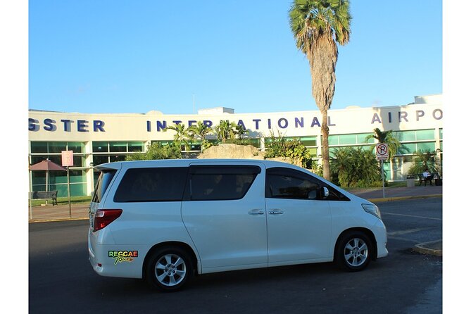 Private Montego Bay Airport Transfer to Royalton Blue Waters - Air-conditioning, bottled water, and the first hour of your holiday