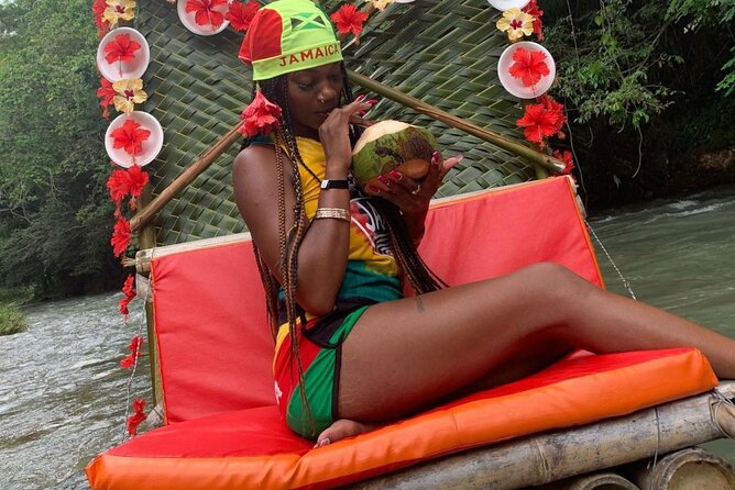 Private Montego Bay Bamboo Rafting with Limestone Foot Massage - Food, Rum Punch, Music, and Extras