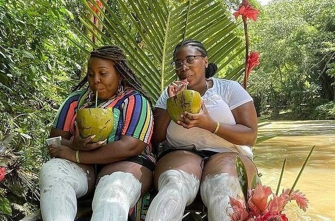 Private Rafting on the Great River and Limestone Body Massage - Jamaican music, fruit, jokes, and a slower pace